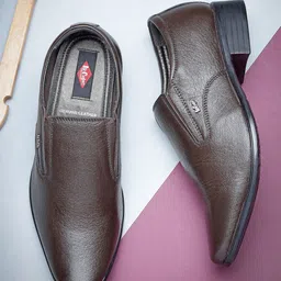 lee cooper Leather Slip-On Lightweight Comfort Trendy Premium Office/Party Slip On For Men-picture-27