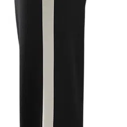 dockstreet Women Solid Black Track Pants-picture-14