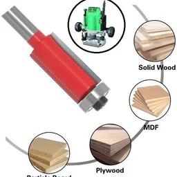 lieutenant Carbide Tipped 2-Flute Flush Trim Router Bits Rotary Bit Set image 2
