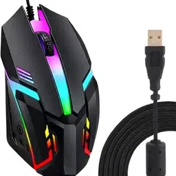 Mdslago RGB gaming usb wired Mouse for laptop and desktop Wired Ambidextrous Optical Gaming Mouse-image-21
