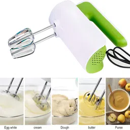 atarc 500 W White, Green Electric Whisk, Hand Blender image 5