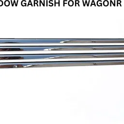 ad chrome Window Garnish Wagon R 2019-2024 Chrome Maruti WagonR Side Garnish image 4