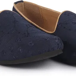 fausto Embroidered Ethnic Juttis for Wedding|9 Colors|1-14UK Small Plus Sizes|Sherwani Mojaris For Men-picture-26