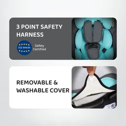 r for rabbit Picaboo Carry Cot, 4 in 1 Infant & Rocker For 0-15 Months Baby Car Seat image 3