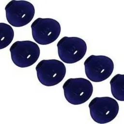 BBS PRO ( 10 PCS ) Blue soft ear buds,soft silicone eartips,ear buds cover In The Ear Headphone Cushion In The Ear Headphone Cushion (Pack of 10, Blue) Silicone replacement In The Ear Headphone Cushion (Pack of 10, Blue) In The Ear Headphone Cushion-picture-12