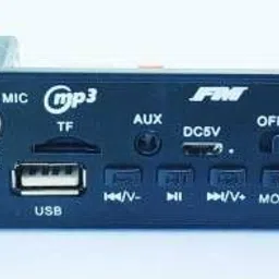 BLUETOOTH MODULE WITH MIC SLOT , TWO 5 WATT SEPAKER OUTPUT , SD CARD Electronic Components Electronic Hobby Kit-image-65