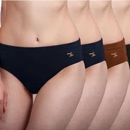 rupa jon Pack of 4 Women Hipster Multicolor Panty-picture-13