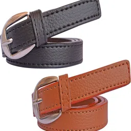 metronaut Women Casual Multicolor Synthetic Belt image 1
