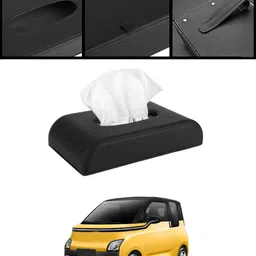 ayw Universal Black D Shape Leatherite Tissue Holder For Car/Home-66 Vehicle Tissue Dispenser-picture-41