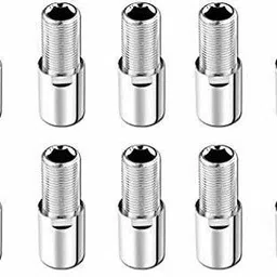 spazio Premium Quality Stainless Steel 2.5 Inch Faucet Extension (Pack of 10) For Taps Faucet Nozzle-picture-26