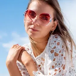 kopek UV Protection Over-sized Sunglasses (Free Size) image 5