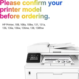 ASV 110A Toner Cartridge for 108, 108a, 108w, 136, 136a, 136w, 136nw, 138, 138pnw Black Ink Cartridge image 2