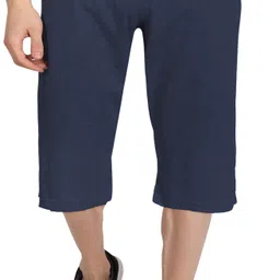 west gate clothing Solid Men Three Fourths image 3