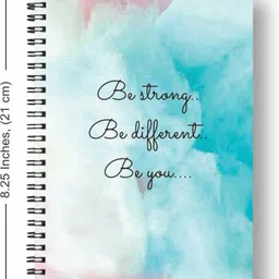 3ds Wirebound notebook A5 Diary Ruled 144 Pages image 2