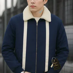 jammy & kammo Men Striped Casual Jacket-picture-35