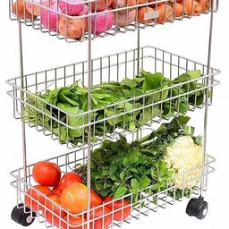 Stainless Steel Kitchen Trolley-image-71