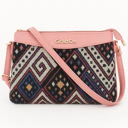 grabon Women Grey, Multicolor Messenger Bag-picture-11