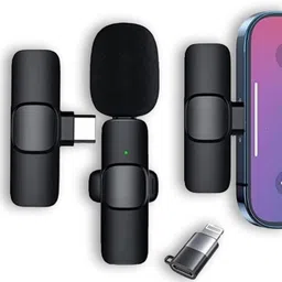 ELDORICH K8 WirelessCollar MicMini Lapel Compatiable With iPhon&Android Microphone Camera Microphone image 3