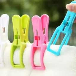 masoom nx JUMBO CLOTH CLIP (SET OF 8) Plastic Cloth Clips-picture-18