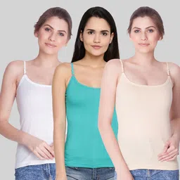 dollar missy Women Green, Beige Camisole-picture-21