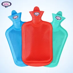 crescent Non-Electric Rubber Hot Water Bag for Periods, Back,Stomach and Full Pain Relief Non-Electric 2000 ml Hot Water Bag-picture-31
