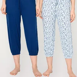 Women Blue, Light Blue Capri-image-26