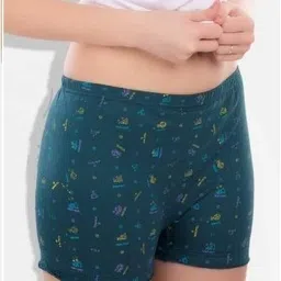 af inner care Pack of 5 Women Boy Short Multicolor Panty image 3