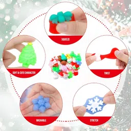 anabgi Christmas Squishies Toys Kawaii Cute Squishy For Best Gift Christmsa (PACK-5) Bath Toy image 2