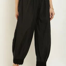farukhi creation Solid Cotton Women Harem Pants image 2
