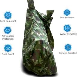 goshiv-car and bike accessories Two Wheeler Cover for TVS image 5