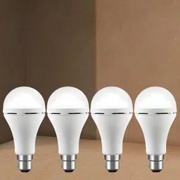 guggu Emergency 15W Inverter LED Bulb with 1200mAh Rechargeable Battery Pack of 4 L268 4 hrs Bulb Emergency Light-picture-20