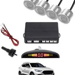 peeps store Universal 4 Silver Reverse Parking Sensor-PS25A138 Universal 4 Silver Reverse Parking Sensor-PS25A138 Parking Sensor-picture-21