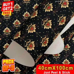 walldaddy Vinyl Decorative Multicolor Wallpaper-picture-14