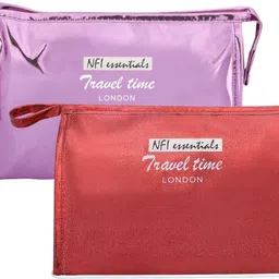 nfi essentials Women Purple, Red Cosmetic Bag-picture-11