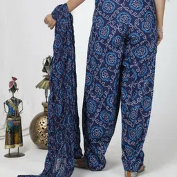 kheeaa fashions Cotton Printed Patiala image 2