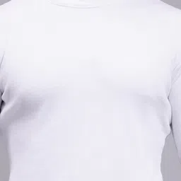 madilyn Men Striped Turtle Neck White Sweater image 3