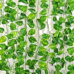 duggu item Artificial Money Plant Creeper |Wall Hanging |Home|Garden|Decoration Pack of 6 Artificial Plant-picture-14