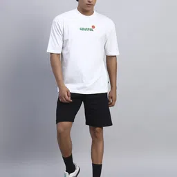 griffel Tshirt Regular Shorts Co-ords Set-picture-11