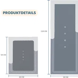 deoxys Polyester, Rubber Kitchen Mat image 2