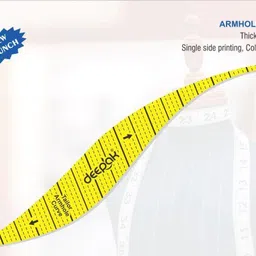 blushskin Tailor's Pattern Maker, Scallop Scale, and Arm Hole Scale Drafting Kit image 3