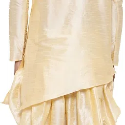 sydney heights Men Pure Silk Kurta Dhoti Pant Set image 2