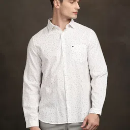 turtle Men Slim Fit Printed Spread Collar Casual Shirt image 4