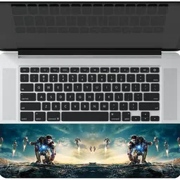 PALMETO Iron man a superhero, HD quality, vinyl sticker, full vinyl cover for laptop Vinyl Laptop Decal 15.6 image 2