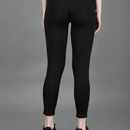 dywer Solid Women Black Tights image 2