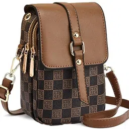 elephantboat Tan Women Sling Bag Sling Bag Women Stylish Mobile Crossbody Mini Wallet Bag-picture-22