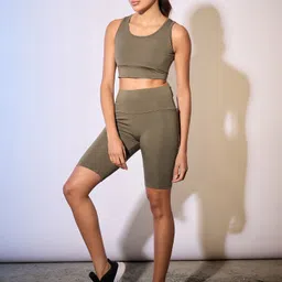 color capital Solid Women Green Tights-picture-27