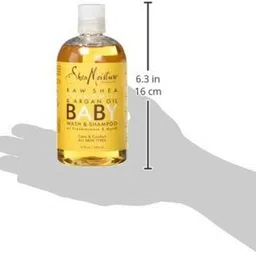 sheamoisture Raw Shea Butter Baby Head-to-Toe Wash & Shampoo - 13 oz image 4