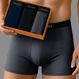 dasens Pack of 3 Solid Men Brief-picture-29
