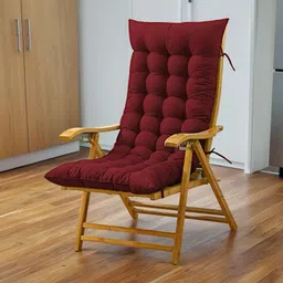 Microfibre Chair Pad Pack of 1 Solid Soft Luxury-image-27