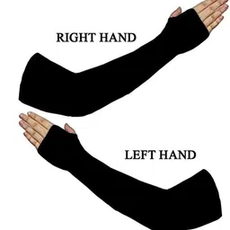 london paree Arm Sleeves for Men and Women Sun UV Protection Riding Gloves Driving Gloves-picture-26